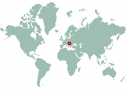 Vesszostelep in world map